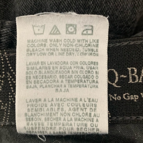 Wrangler Black Q Baby No Back Gap Mid-Rise Boot Cut Riding Jeans - Picture 14 of 14